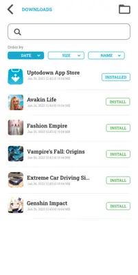 Uptodown App Store android App screenshot 5